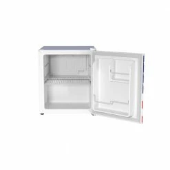 Husky 1.5 Cu. ft. 40-Can American Flag Freestanding Countertop Mini Fridge with Reversible Door without Freezer (USA Flag) -ToolHub Shop american flag husky beverage wine combos osfs025 amr 4f 1000