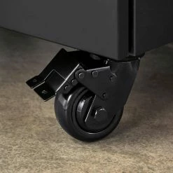 Husky Ready-to-Assemble 24-Gauge Steel 1-Drawer 2-Door Garage Base Cabinet in Black (28 in. W x 33 in. H x 18 in. D -ToolHub Shop black husky free standing cabinets g2801b us 1f 1000