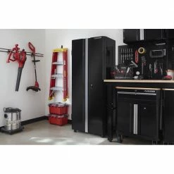 Husky Ready-to-Assemble 24-Gauge Steel Freestanding Garage Cabinet in Black (30 in. W x 72 in. H x 18 in. D) 29 Husky Ready-to-Assemble 24-Gauge Steel Freestanding Garage Cabinet in Black (30 in. W x 72 in. H x 18 in. D) -ToolHub Shop black husky free standing cabinets g3002t us 31 1000