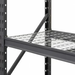 Husky 3-Tier Heavy Duty Industrial Welded Steel Garage Storage Shelving Unit in Black (65 in. W x 54 in. H x 24 in. D) -ToolHub Shop black husky freestanding shelving units hbr652454w3 4f 1000