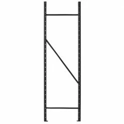 Husky 3-Tier Heavy Duty Industrial Welded Steel Garage Storage Shelving Unit in Black (65 in. W x 54 in. H x 24 in. D) -ToolHub Shop black husky freestanding shelving units hbr652454w3 fa 1000