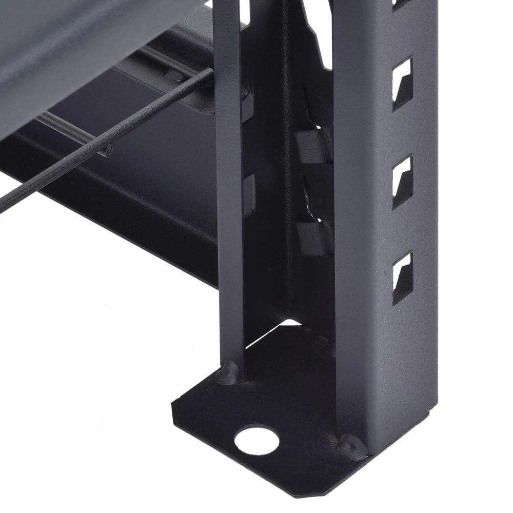 Husky 3-Tier Industrial Duty Steel Freestanding Garage Storage Shelving Unit in Black (65 in. W x 54 in. H x 24 in. D) 16 Husky 3-Tier Industrial Duty Steel Freestanding Garage Storage Shelving Unit in Black (65 in. W x 54 in. H x 24 in. D) - Image 14