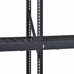 Husky 3-Tier Industrial Duty Steel Freestanding Garage Storage Shelving Unit in Black (65 in. W x 54 in. H x 24 in. D) 21 Husky 3-Tier Industrial Duty Steel Freestanding Garage Storage Shelving Unit in Black (65 in. W x 54 in. H x 24 in. D) -ToolHub Shop black husky freestanding shelving units n2w652454w3b 66 1000