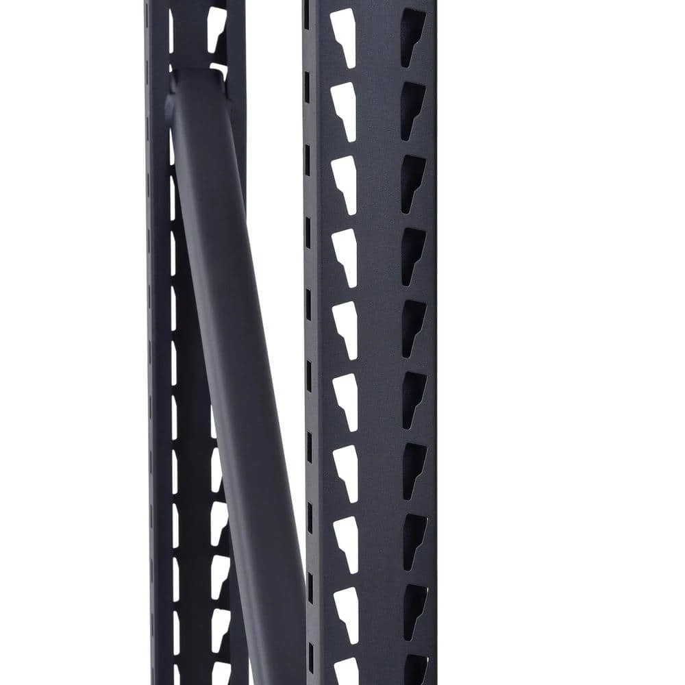 Husky 3-Tier Industrial Duty Steel Freestanding Garage Storage Shelving Unit in Black (65 in. W x 54 in. H x 24 in. D) 15 Husky 3-Tier Industrial Duty Steel Freestanding Garage Storage Shelving Unit in Black (65 in. W x 54 in. H x 24 in. D) - Image 13