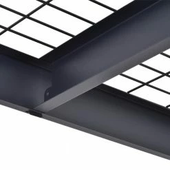 Husky 5-Tier Industrial Duty Steel Freestanding Garage Storage Shelving Unit in Black (90 in. W x 90 in. H x 24 in. D) -ToolHub Shop black husky freestanding shelving units n2w902490w5b fa 1000