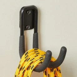 Husky Large Wall Mounted J-Hook -ToolHub Shop black husky garage storage hooks 838715 31 1000