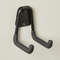 Husky Small Wall Mounted U-Hook -ToolHub Shop black husky garage storage hooks 860715 76 1000