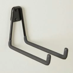 Husky Wall Mounted Ladder Hook 18 Husky Wall Mounted Ladder Hook -ToolHub Shop black husky garage storage hooks 860725 76 1000