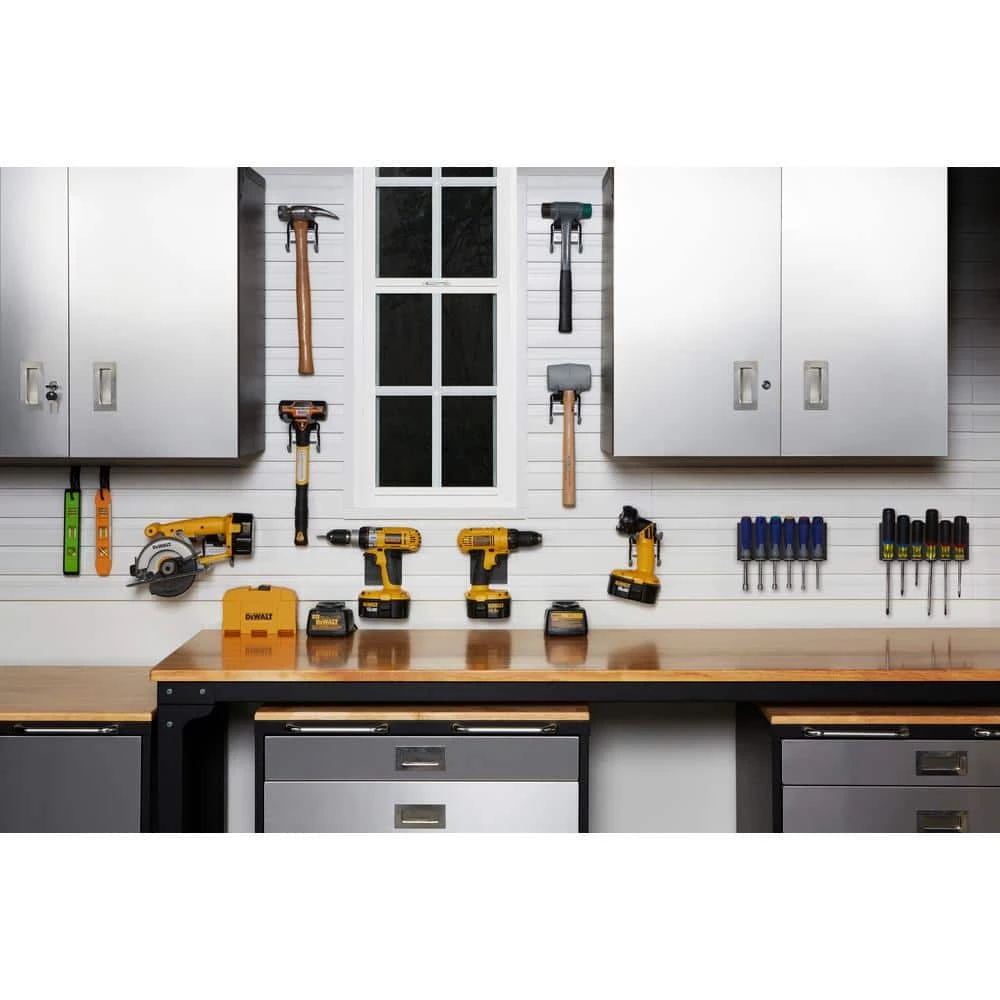 Husky 6 in. Quad Hook for Garage Slat Wall and Track Systems 5 Husky 6 in. Quad Hook for Garage Slat Wall and Track Systems - Image 3