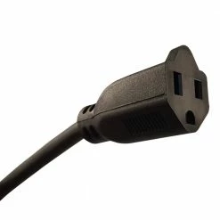 Husky 50 ft. 14/3 Oil Resistant Indoor/Outdoor Extension Cord, Black -ToolHub Shop black husky general purpose cords hd 277 614 4f 1000