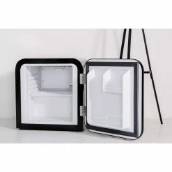 Husky 1.51 Cu. ft. 40-Can Retro Freestanding Quiet Compact Countertop Mini Fridge with Reversible Door without Freezer (Black) 15 Husky 1.51 Cu. ft. 40-Can Retro Freestanding Quiet Compact Countertop Mini Fridge with Reversible Door without Freezer (Black) -ToolHub Shop black husky mini fridges osfr002 bm 40 1000