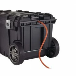 Husky 26 in. Connect Rolling Tool Box Black -ToolHub Shop black husky modular tool storage systems 228224 4f 1000