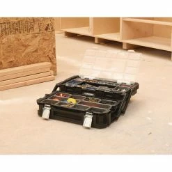 Husky 22 in. 22-Compartment Connect Cantilever Organizer for Small Parts Organizer 15 Husky 22 in. 22-Compartment Connect Cantilever Organizer for Small Parts Organizer -ToolHub Shop black husky modular tool storage systems 230379 e1 1000