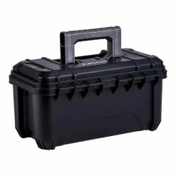 Husky 16 in. Black Plastic Portable Tool Box with Metal Latches 15 Husky 16 in. Black Plastic Portable Tool Box with Metal Latches -ToolHub Shop black husky portable tool boxes 235574 4f 1000