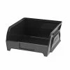 Husky Stackable Garage Storage Bin (5 in. H x 11 in. W x 11 in. D) -ToolHub Shop black husky storage bins shskystkb 64 1000