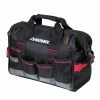 Husky 14 in. Large Mouth Tool Bag -ToolHub Shop black husky tool bags 67125 02 64 1000