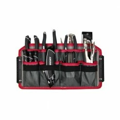 Husky 16 in. Large Mouth Tool Bag with Tool Wall -ToolHub Shop black husky tool bags 67126 02 4f 1000