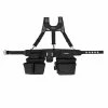 Husky 16-Pocket Black Carpenter's Tool Belt with Suspenders 2 Husky 16-Pocket Black Carpenter's Tool Belt with Suspenders -ToolHub Shop black husky tool belts hd00144 64 1000