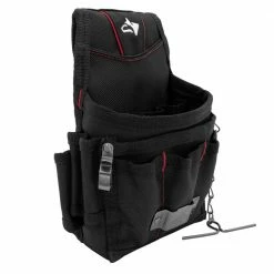 Husky 9-Pocket Black Maintenance Tool Pouch -ToolHub Shop black husky tool belts hd893876 th 40 1000