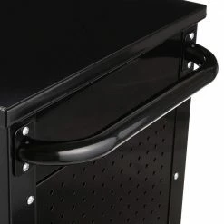 Husky 33 in 4-Drawer Mechanics Cart with Extended Side Table and Bottle Tray 23 Husky 33 in 4-Drawer Mechanics Cart with Extended Side Table and Bottle Tray -ToolHub Shop black husky tool carts xhouc3304b11 77 1000