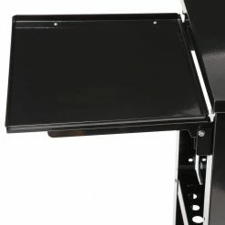 Husky 33 in 4-Drawer Mechanics Cart with Extended Side Table and Bottle Tray 24 Husky 33 in 4-Drawer Mechanics Cart with Extended Side Table and Bottle Tray -ToolHub Shop black husky tool carts xhouc3304b11 c3 1000