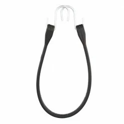 Husky 3/4 in. x 24 in. EPDM Rubber Tie-Down Strap With Steel Hook -ToolHub Shop blacks husky bungee cords fh47228 40 1000