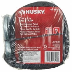 Husky 15 ft. Tow Strap 8 Husky 15 ft. Tow Strap -ToolHub Shop blacks husky tie down hardware accessories 59816 e1 1000
