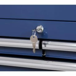Husky 27 in. 10-Drawer Blue Tool Chest Combo -ToolHub Shop blue husky tool chest combos h27ch5tr5blu c3 1000