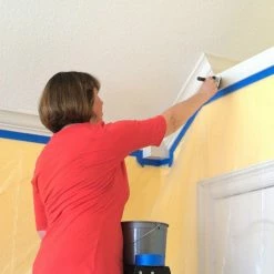 Husky 9 ft. x 400 ft. Clear 1 mil Plastic Sheeting -ToolHub Shop clear husky plastic sheeting cf0109 0400c 1f 1000