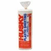 Husky 10 ft. x 25 ft. Clear 6-mil Polyethylene Sheeting -ToolHub Shop clear husky plastic sheeting rshk610 25c u 64 1000
