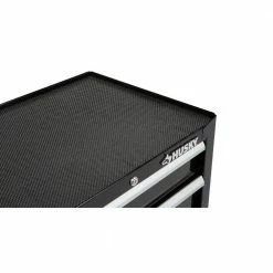 Husky 26.5 in. W x 18 in. D Standard Duty 4-Drawer Rolling Tool Cabinet in Gloss Black -ToolHub Shop gloss black husky tool cabinets hkst98066bk 44 1000