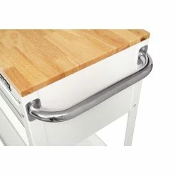 Husky 36 in. 3-Drawer with Solid Wood Top in Gloss White Utility Cart 20 Husky 36 in. 3-Drawer with Solid Wood Top in Gloss White Utility Cart -ToolHub Shop gloss white husky tool carts houc3603bj1 44 1000