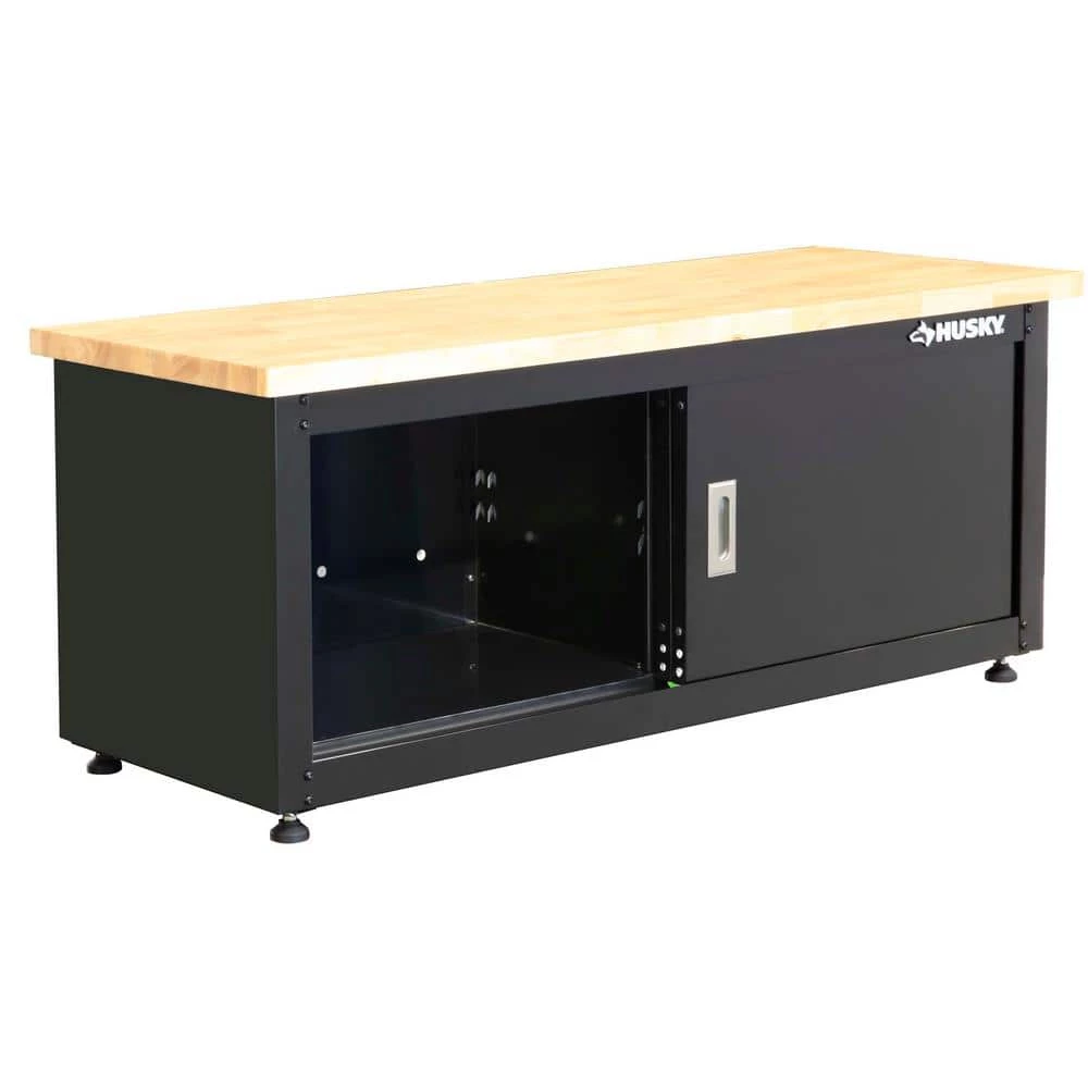 Husky Steel Storage Bench in Black (48 in. W x 20 in. H x 18 in. D) 6 Husky Steel Storage Bench in Black (48 in. W x 20 in. H x 18 in. D) - Image 4