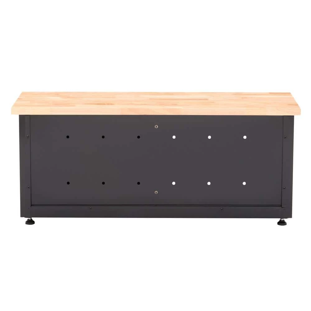 Husky Steel Storage Bench in Black (48 in. W x 20 in. H x 18 in. D) 10 Husky Steel Storage Bench in Black (48 in. W x 20 in. H x 18 in. D) - Image 8