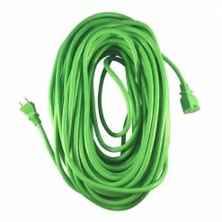Husky 100 ft. 16/2 Indoor/Outdoor Extension Cord, Green -ToolHub Shop green husky general purpose cords 53100hy 4f 1000