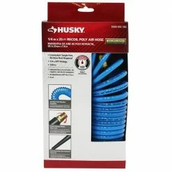 Husky 1/4 in. x 25 ft. Polyurethane Recoil Hose -ToolHub Shop husky air hoses 24 25e ret hom c3 1000
