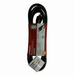 Husky 8 ft. 16/3 Medium-Duty Tool Replacement Cord in Black