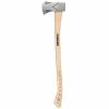 Husky 4LB Single Bit Michigan Axe with 35" American Hickory Hdl -ToolHub Shop husky axes 34198 64 1000
