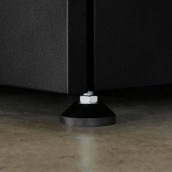 Husky Pro Duty Welded 20-Gauge Steel 2-Door Garage Base Cabinet in Black LINE-X (28 in. W x 33 in. H x 21.5 in. D) 13 Husky Pro Duty Welded 20-Gauge Steel 2-Door Garage Base Cabinet in Black LINE-X (28 in. W x 33 in. H x 21.5 in. D) -ToolHub Shop husky black linex husky free standing cabinets htc1000001 lx 66 1000