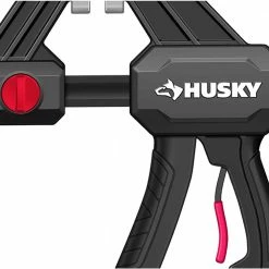 Husky Trigger Clamp Set (6-Piece) 19 Husky Trigger Clamp Set (6-Piece) -ToolHub Shop husky clamp sets 90644 4f 1000