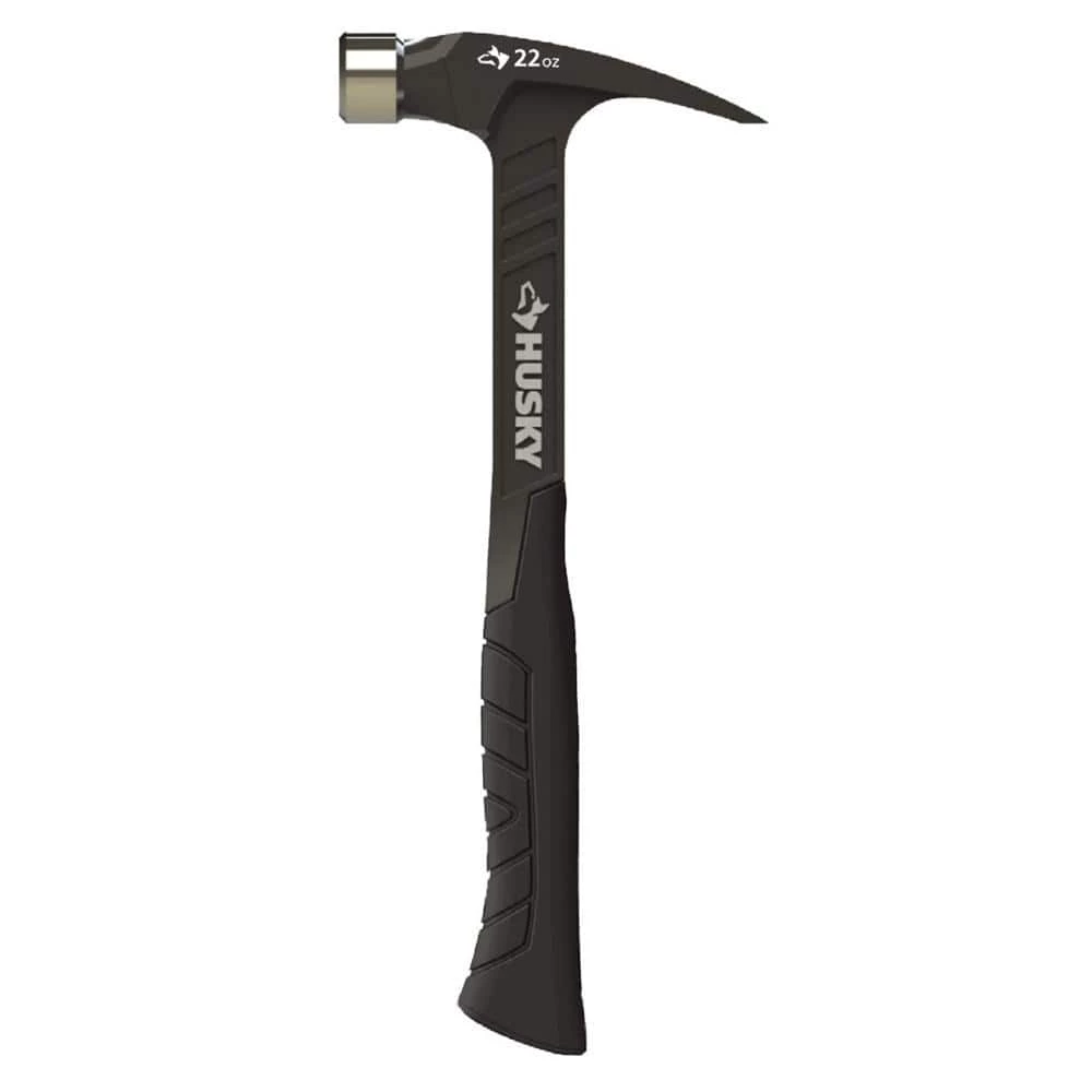 Husky 22 oz. Milled Steel Framing Hammer 3 Husky 22 oz. Milled Steel Framing Hammer