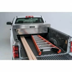 Husky 71.36 in. Diamond Plate Aluminum Full Size Crossbed Truck Tool Box 13 Husky 71.36 in. Diamond Plate Aluminum Full Size Crossbed Truck Tool Box -ToolHub Shop husky crossover truck tool boxes 102100 9 01 66 1000