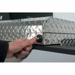 Husky 71.36 in. Diamond Plate Aluminum Full Size Crossbed Truck Tool Box -ToolHub Shop husky crossover truck tool boxes 102101 9 01 c3 1000