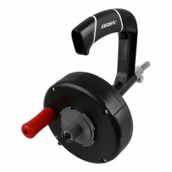 Husky 1/4 in. x 25 ft. Power Drum Auger -ToolHub Shop husky drain snakes 82 967 111 77 1000