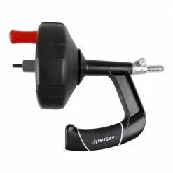 Husky 1/4 in. x 25 ft. Power Drum Auger -ToolHub Shop husky drain snakes 82 967 111 c3 1000