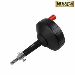 Husky 1/4 in. x 15 ft. Drum Auger -ToolHub Shop husky drain snakes 82 969 111 44 1000