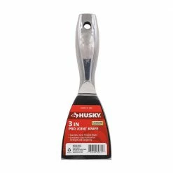 Husky Professional 3 in. Stainless Steel Joint Knife with 1-Piece Handle