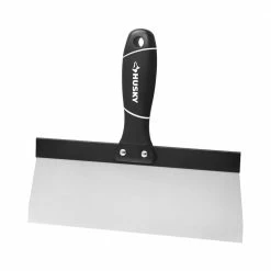Husky 10 in. Stainless Steel Taping Knife with Soft Grip Handle