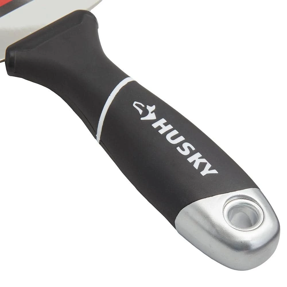Husky 6 in. Stainless Steel Hammer-End Joint Knife with Soft Grip Handle 4 Husky 6 in. Stainless Steel Hammer-End Joint Knife with Soft Grip Handle - Image 2
