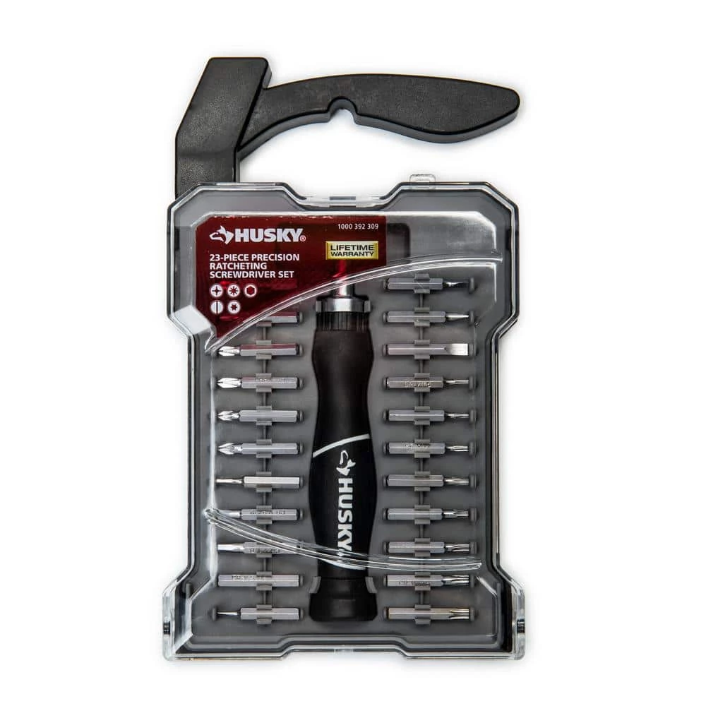 Husky Ratcheting Precision Screwdriver Set (23-Piece) 3 Husky Ratcheting Precision Screwdriver Set (23-Piece)